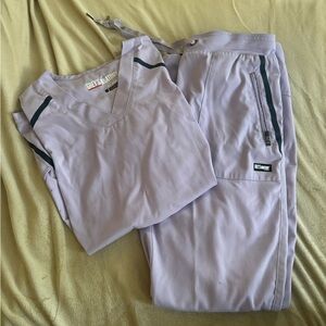 Grey's Anatomy Light Purple Scrub Top